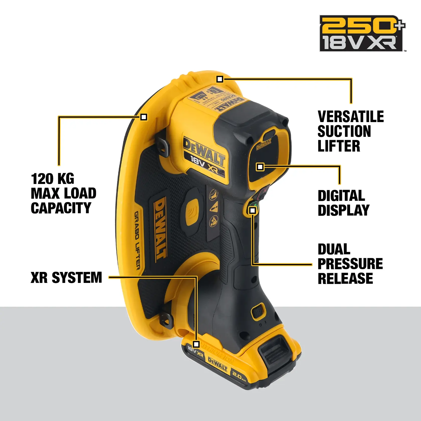 DEWALT® 18V XR® Brushless XRP Hammer Drill Driver - 2 X 5Ah POWERSTACK™ BATTERY