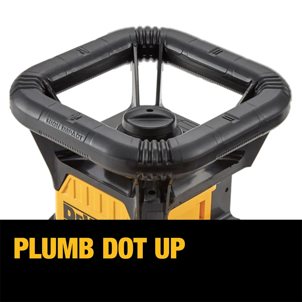 DEWALT® 18V XR® Red Rotary Laser (1 X 2Ah)