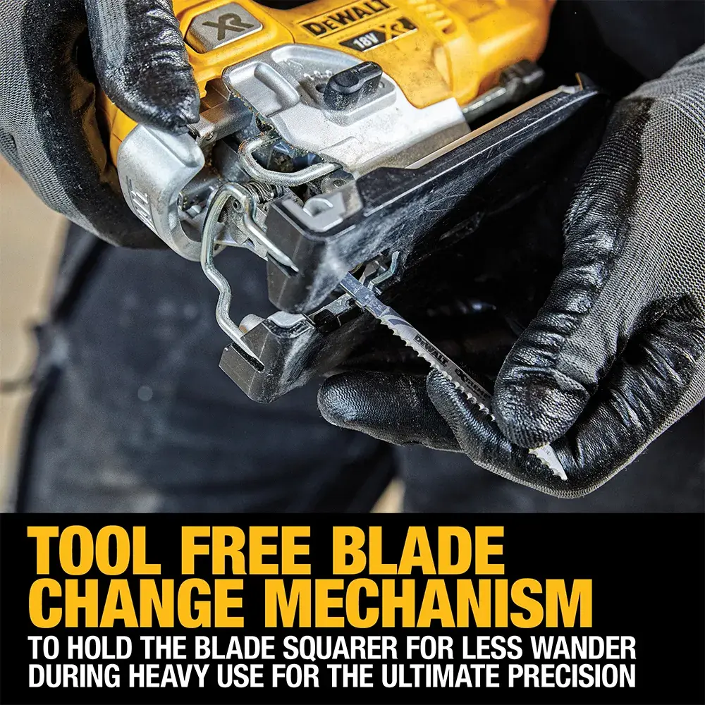 18V XR® Brushless Body Grip Jigsaw - Tool Only
