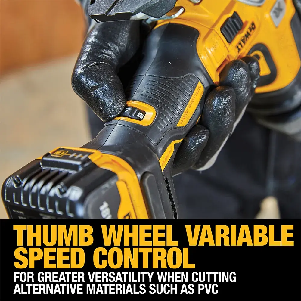 DEWALT® 18V XR® Brushless Body Grip Jigsaw (2 X 5 Ah)