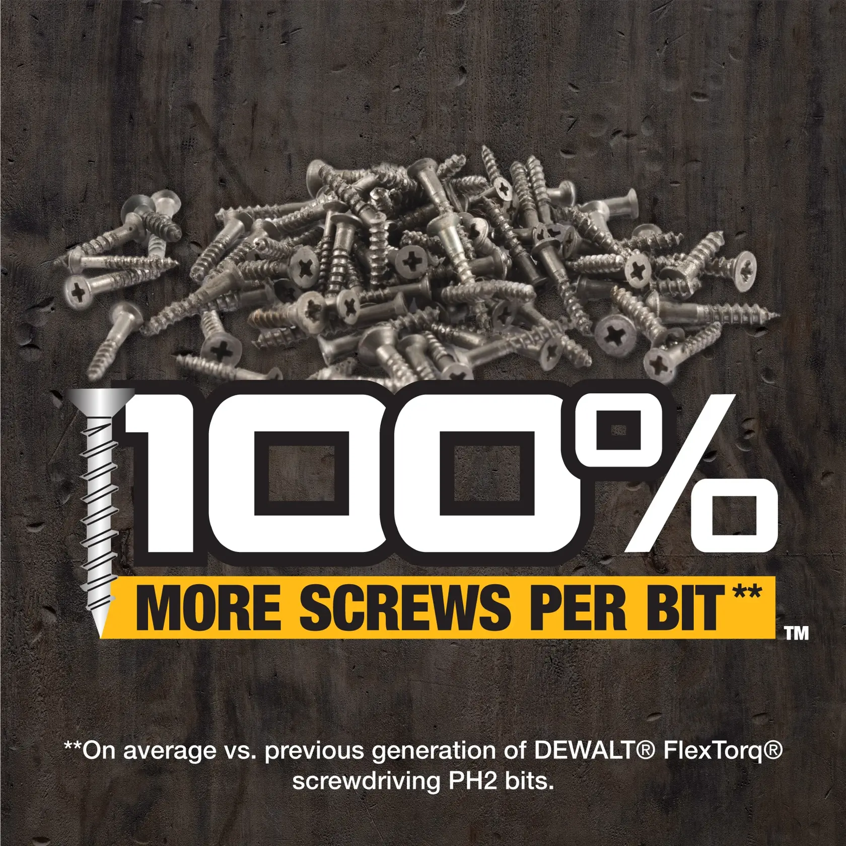 FLEXTORQ® 57mm Screwdriver Bit Set On a Keyring (10 Pc.)