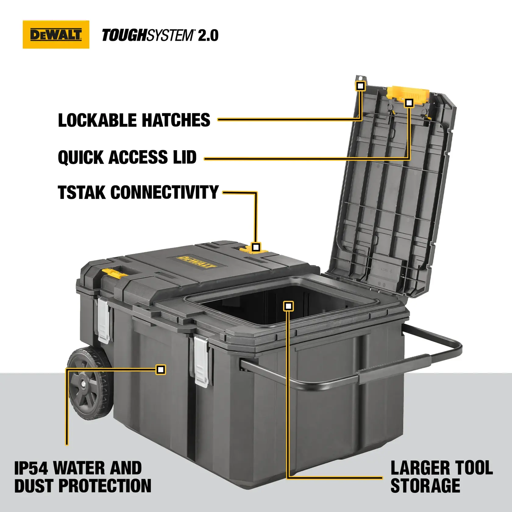 DEWALT® TSTAK® Quick-Access Tool Chest