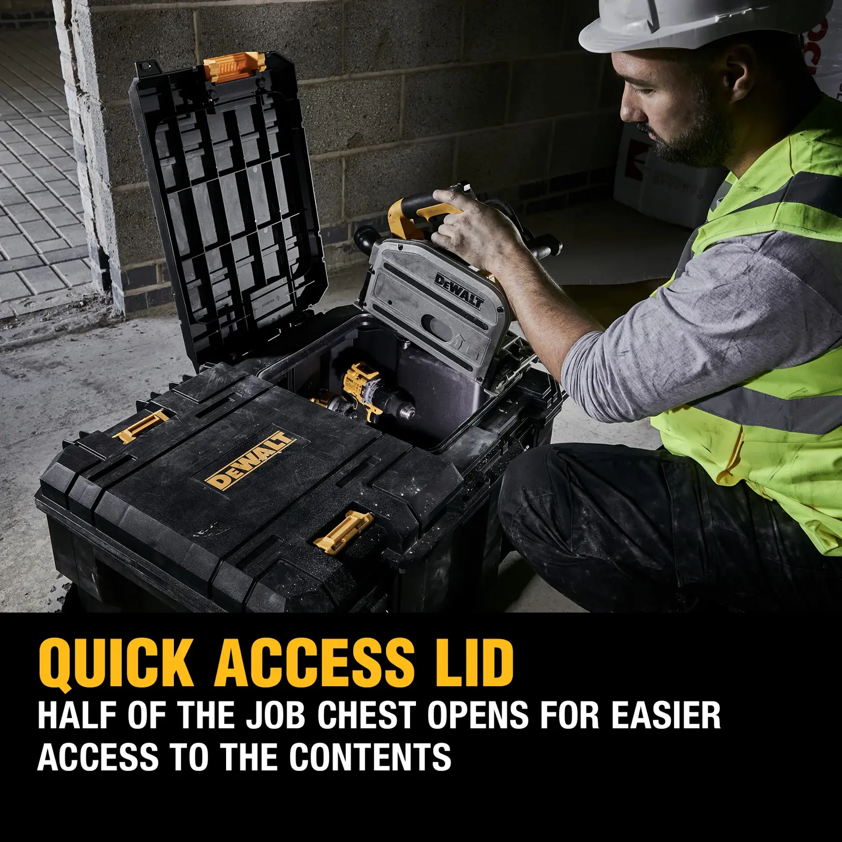 DEWALT® TSTAK® Quick-Access Tool Chest