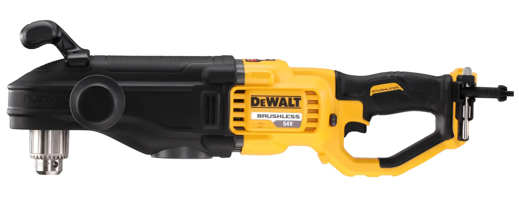 54v XR® Brushless Right Angle Stud, Joist And Core Drill - Bare Unit