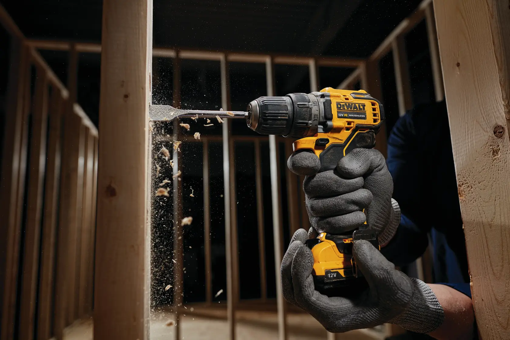 DEWALT® 12V XR® Brushless Sub-Compact Drill Driver - 2 X 2Ah Batteries