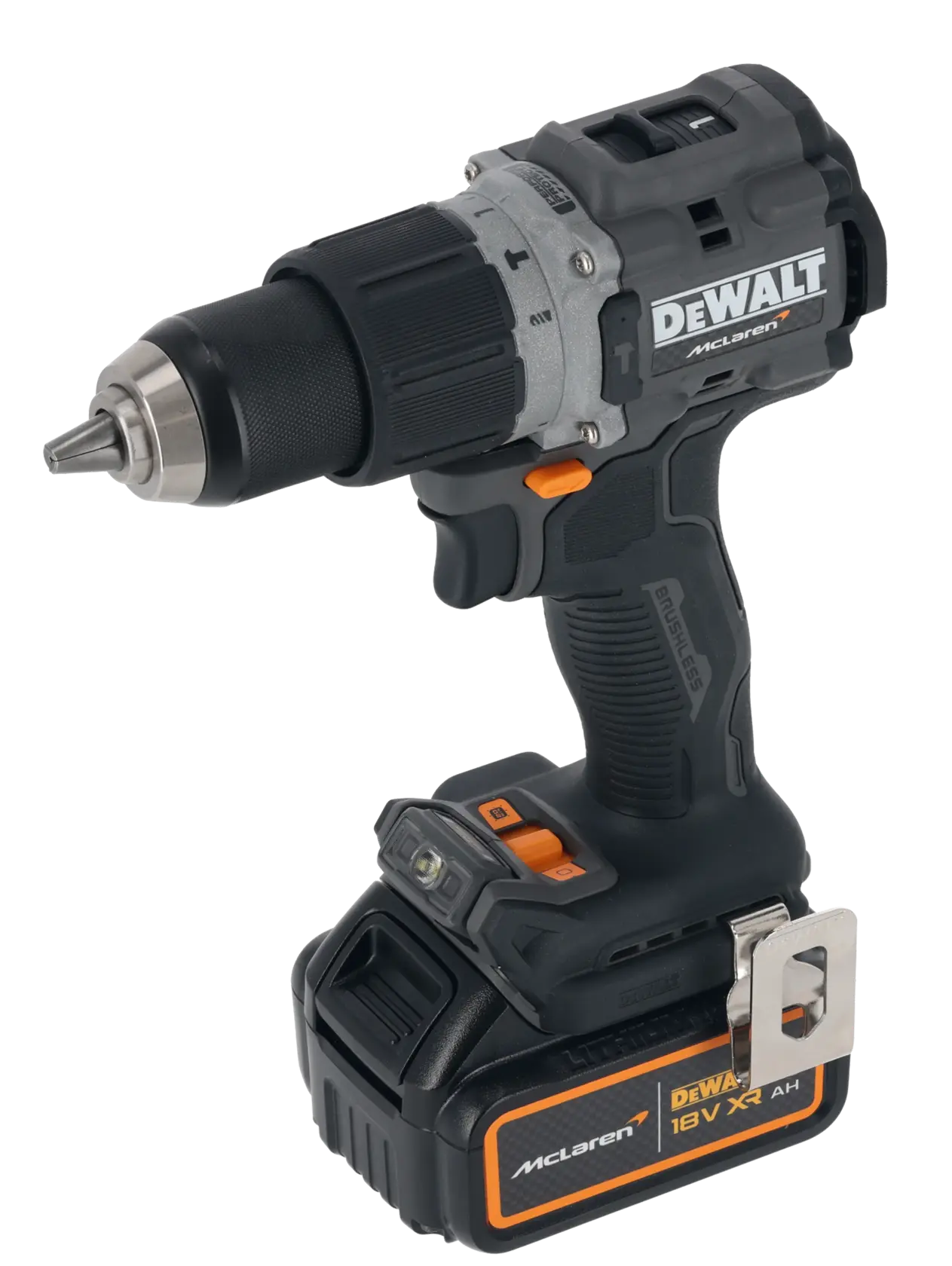 DEWALT® x McLaren F1 Team 18V XR® Brushless Hammer Drill Driver - 1 x 4AH