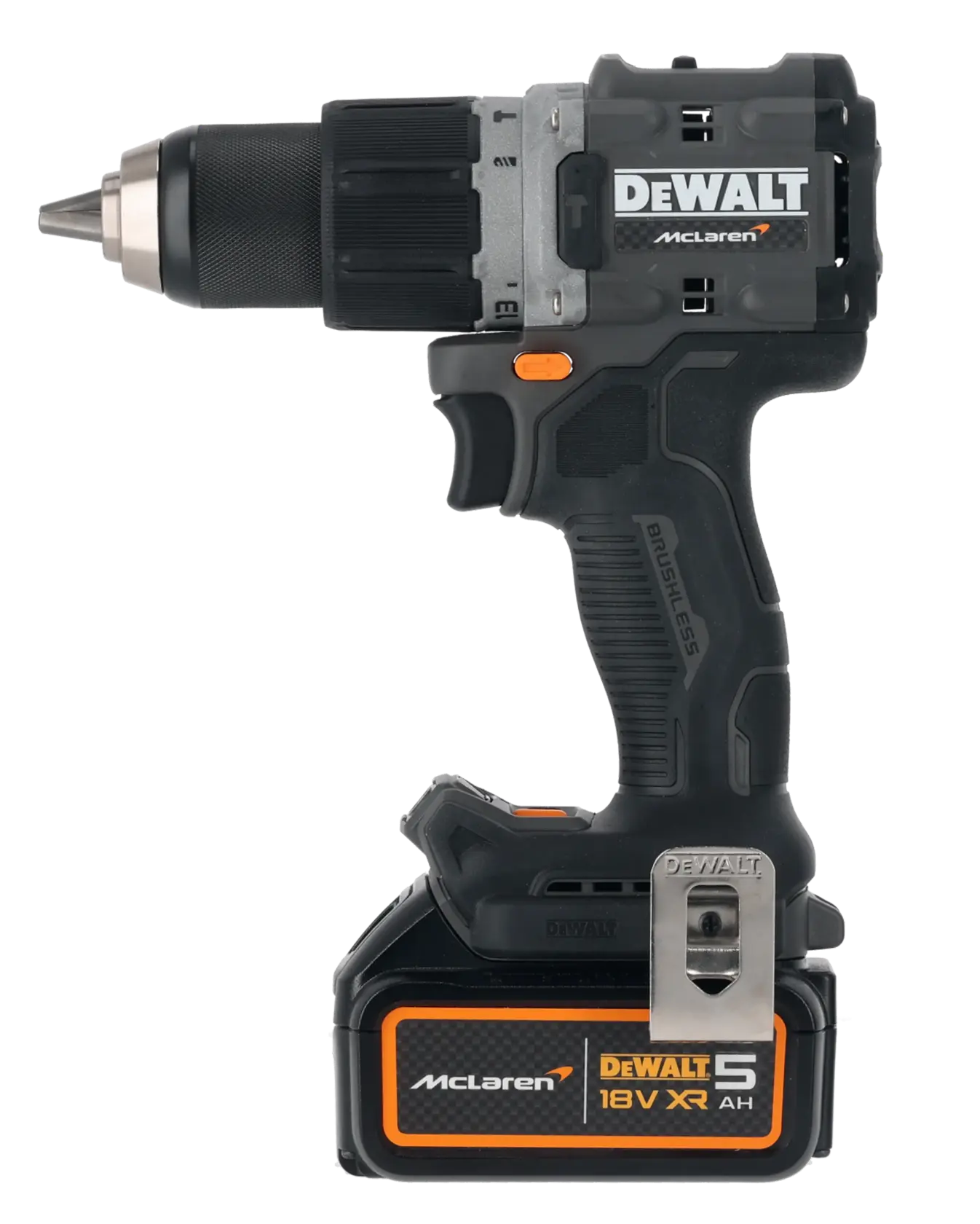 DEWALT® x McLaren F1 Team 18V XR® Brushless Hammer Drill Driver - 1 x 5AH