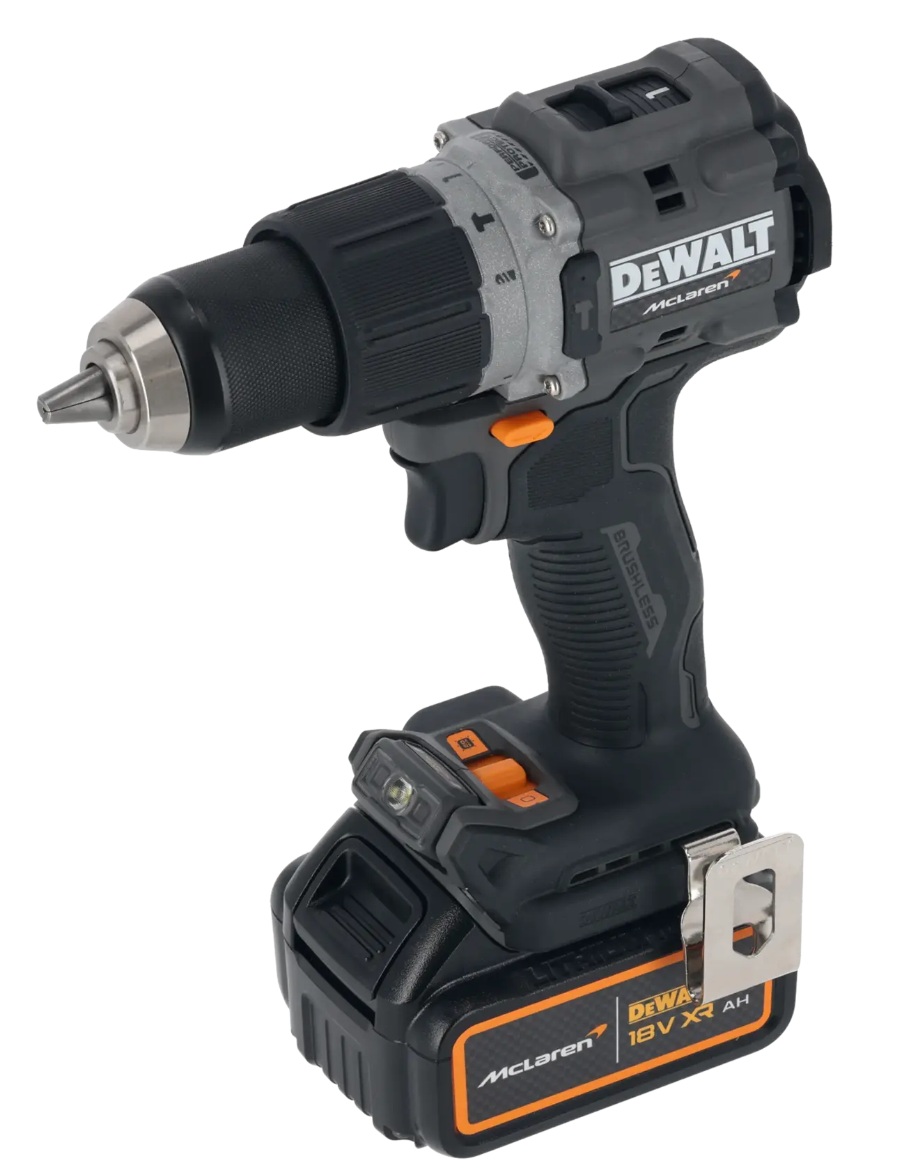 DEWALT® x McLaren F1 Team 18V XR® Brushless Hammer Drill Driver - 1 x 5AH