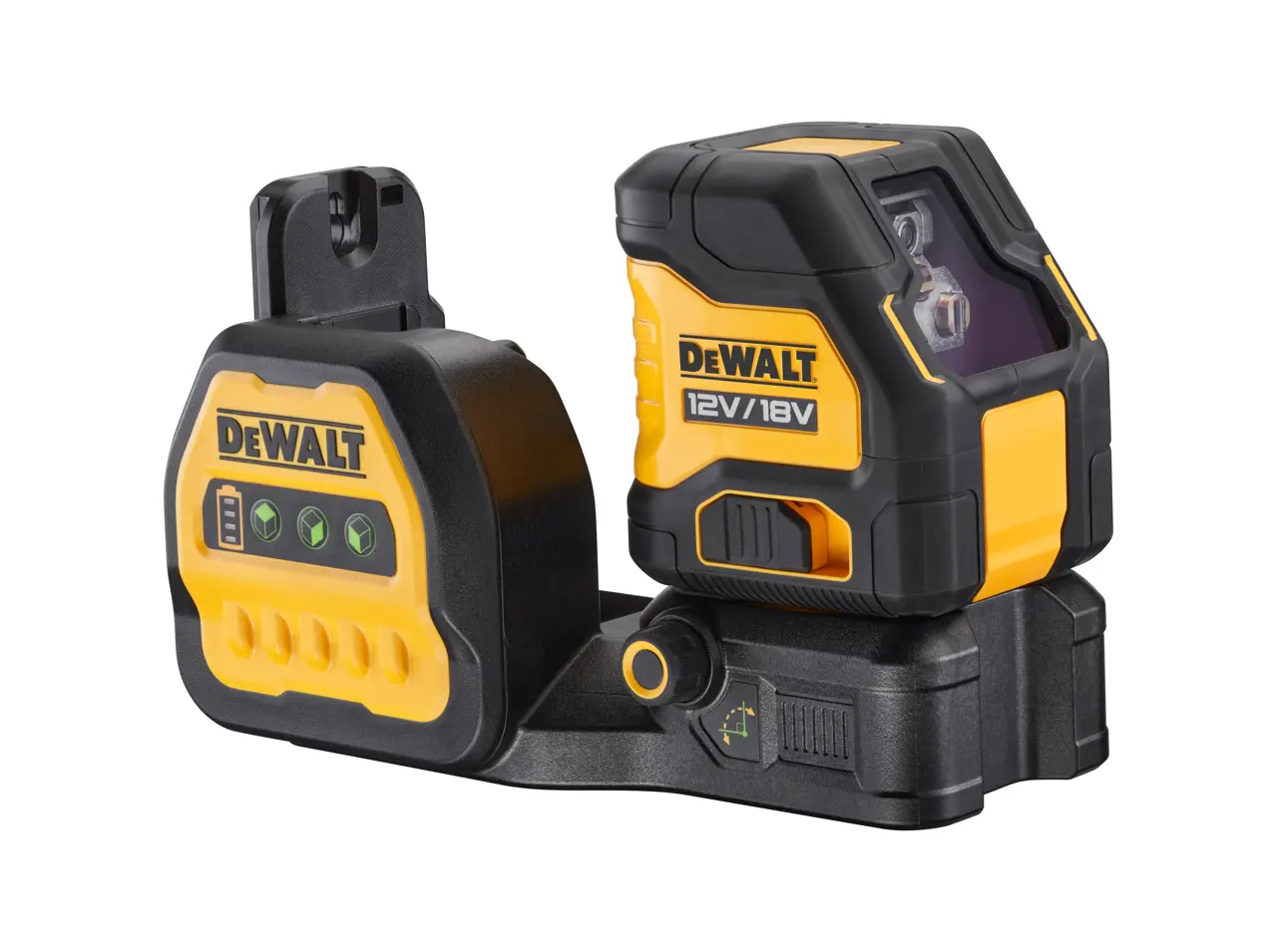 12V / 18V XR 3 x 360° Compact Cross Line Green Beam Laser (Tool Only)