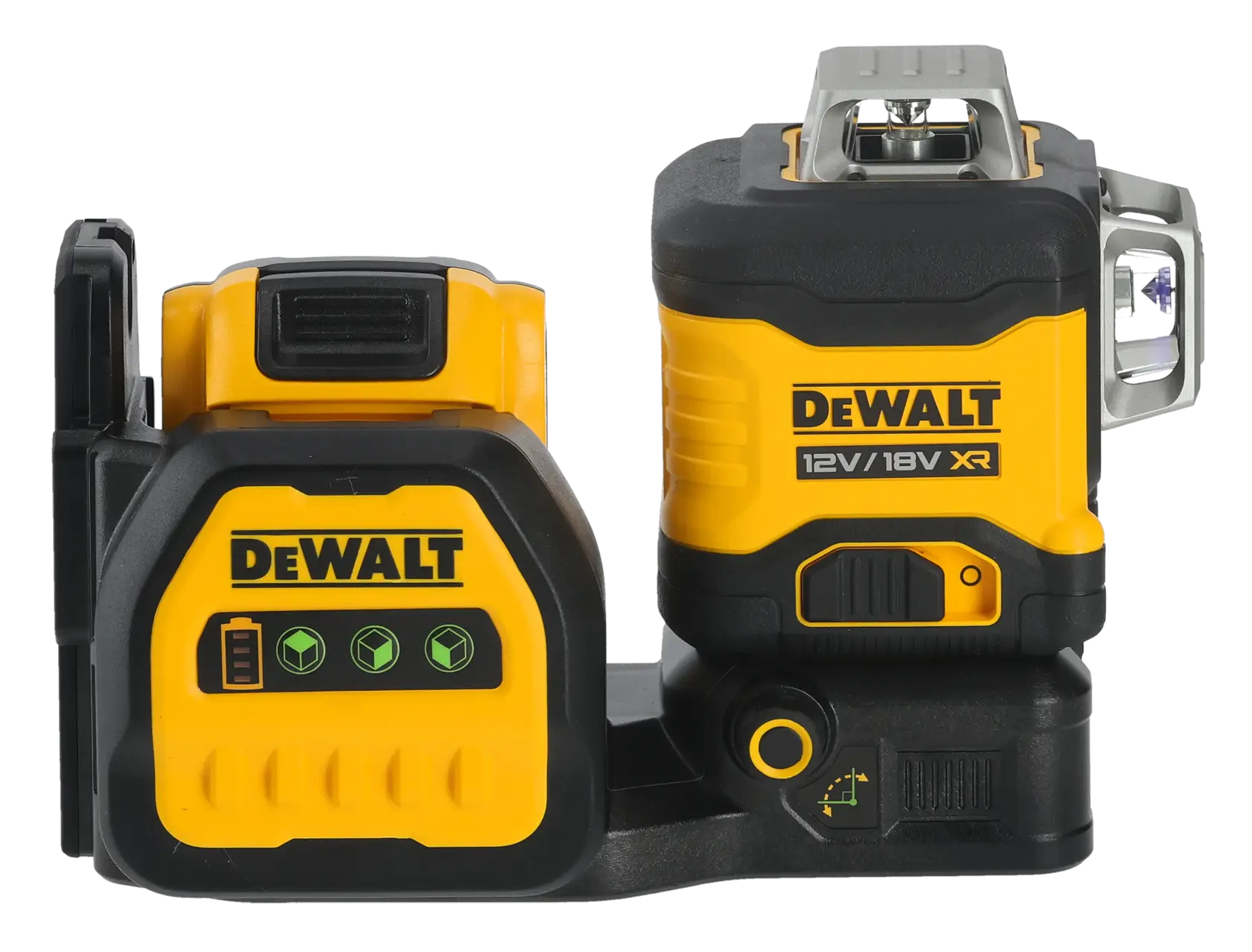 DEWALT® 12V/18V XR® Green Cross Line Laser (1 X 2 Ah) (3 x 360)