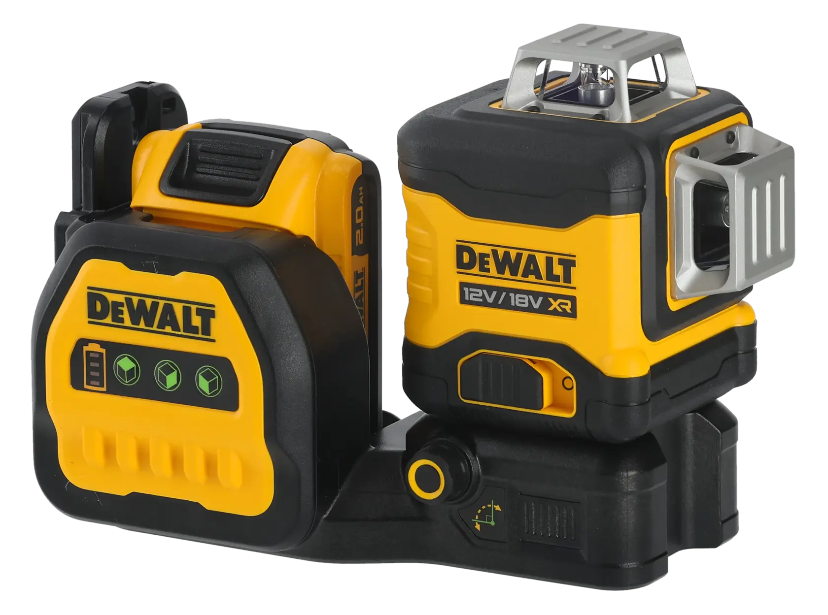 DEWALT® 12V/18V XR® Green Cross Line Laser (1 X 2 Ah) (3 x 360)