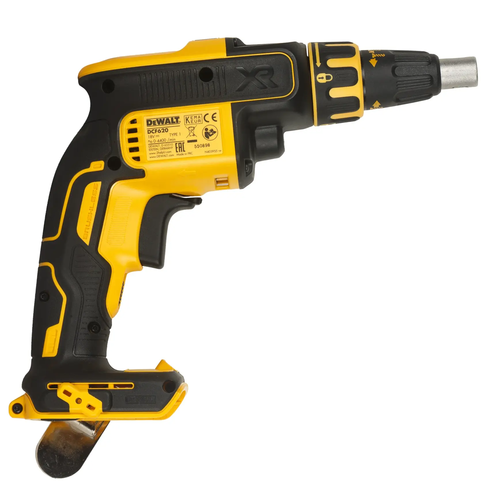 18V XR® Brushless Drywall Screwdriver - Tool Only