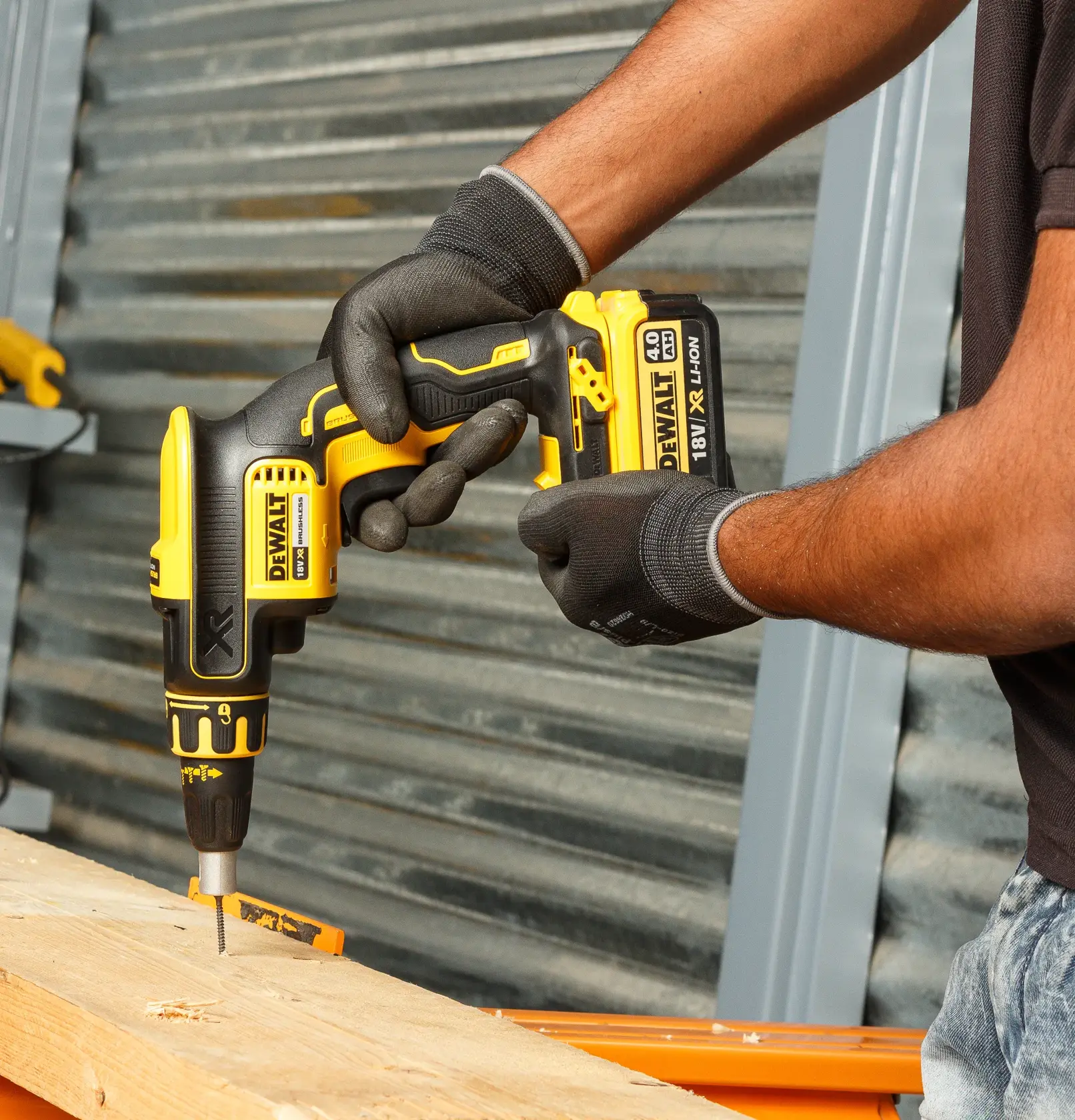 18V XR® Brushless Drywall Screwdriver - Tool Only
