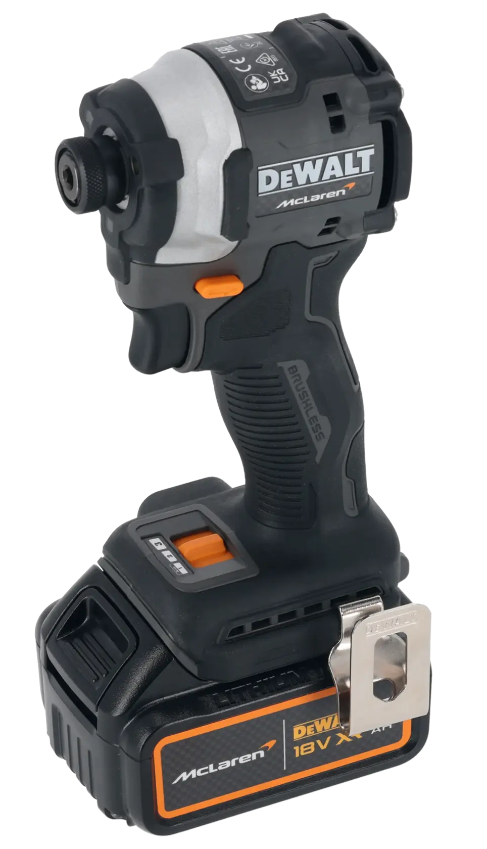 DEWALT® x McLaren F1 Team 18V XR® Brushless Impact Driver - 1 x 5AH