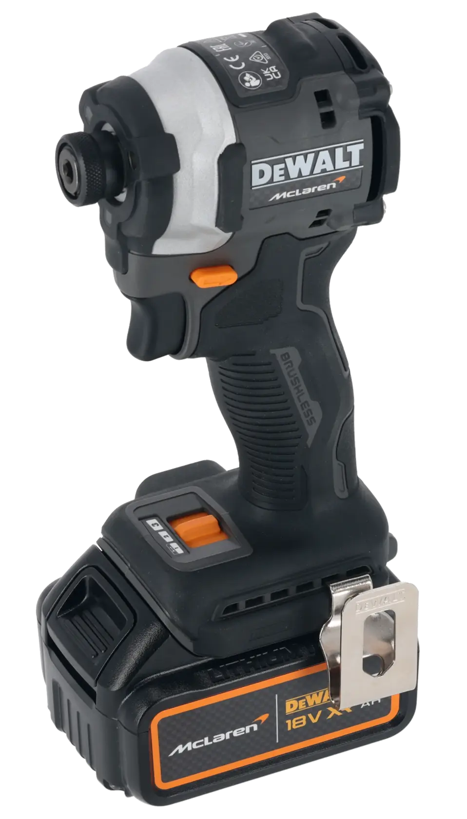 DEWALT® x McLaren F1 Team 18V XR® Brushless Impact Driver - 2 x 5AH