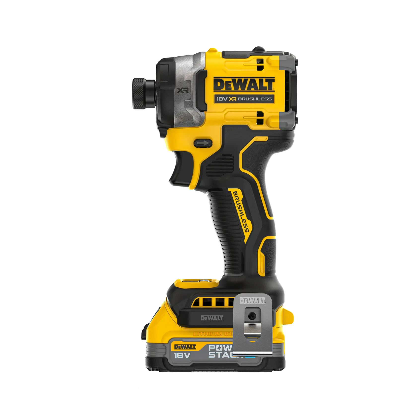DEWALT® 18V XR® Brushless Premium Impact Driver - 2 X 1.7Ah POWERSTACK Battery