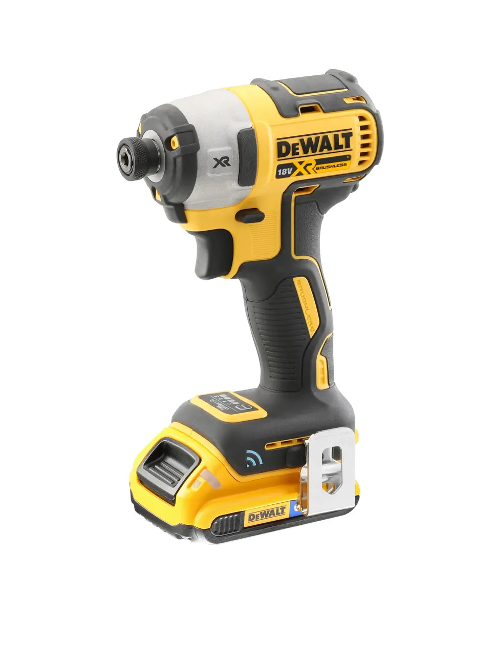 18V XR Tool Connect Impact Driver with (2) 2Ah Batteries