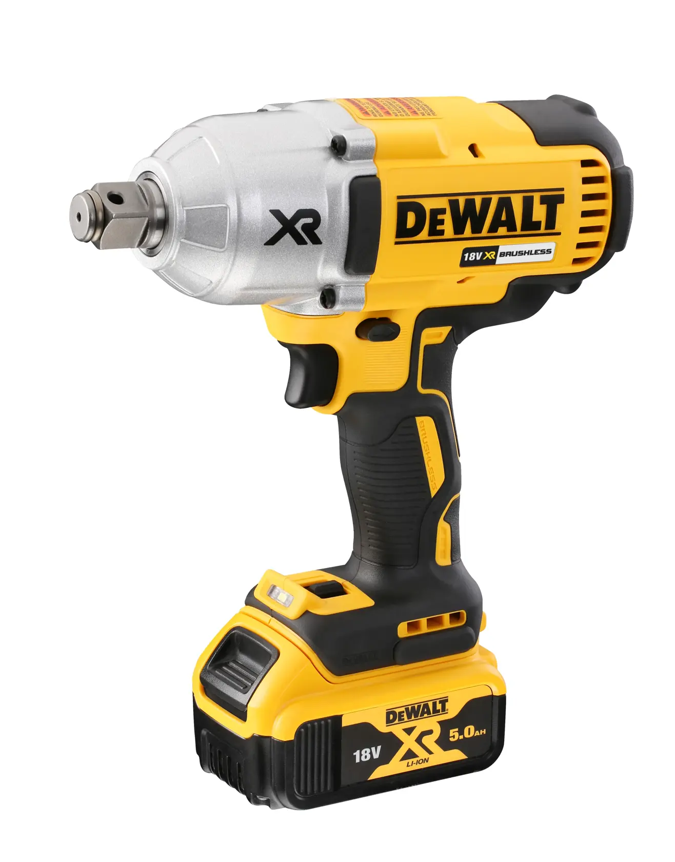 DEWALT® 18V XR® Brushless 3/4" Detent Pin High Torque Impact Wrench (Tool Only)