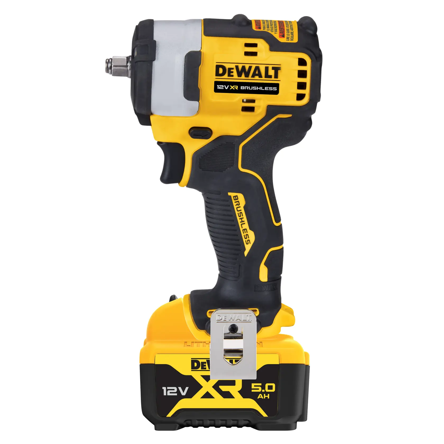 12v XR® Brushless 3/8" Hog Ring High Power Sub-compact Impact Wrench - 1 X 5ah Battery