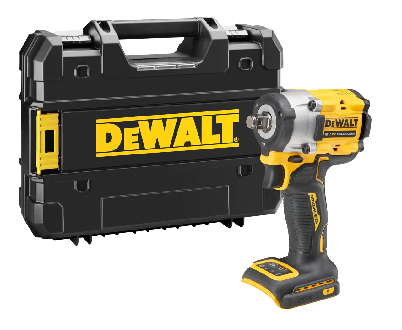 18V XR Brushless 1/2-in Hog Ring Compact Impact Wrench (Tool Only)