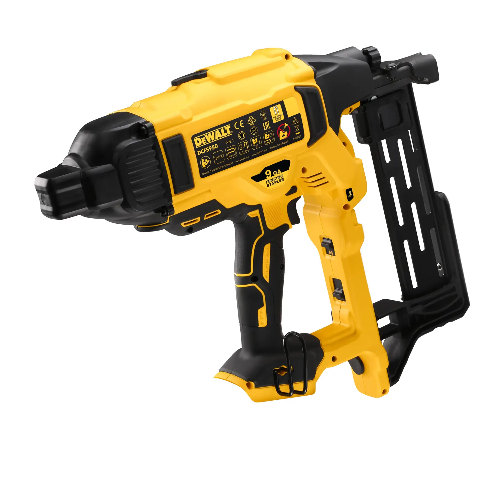 18V XR® Brushless Fencing Stapler - Bare Unit