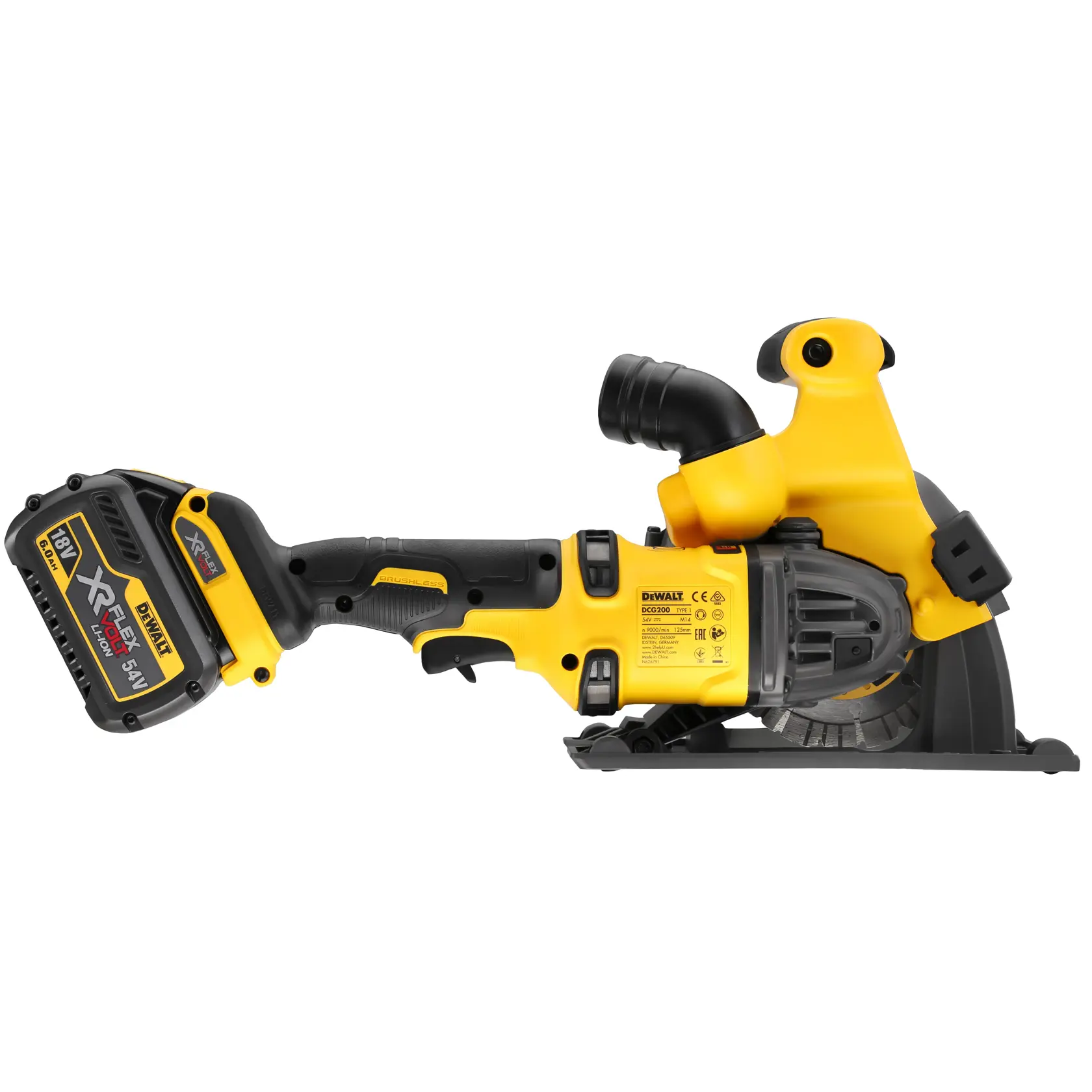 DEWALT® 54V XR FLEXVOLT® Wall Chaser (2 X 6 Ah)