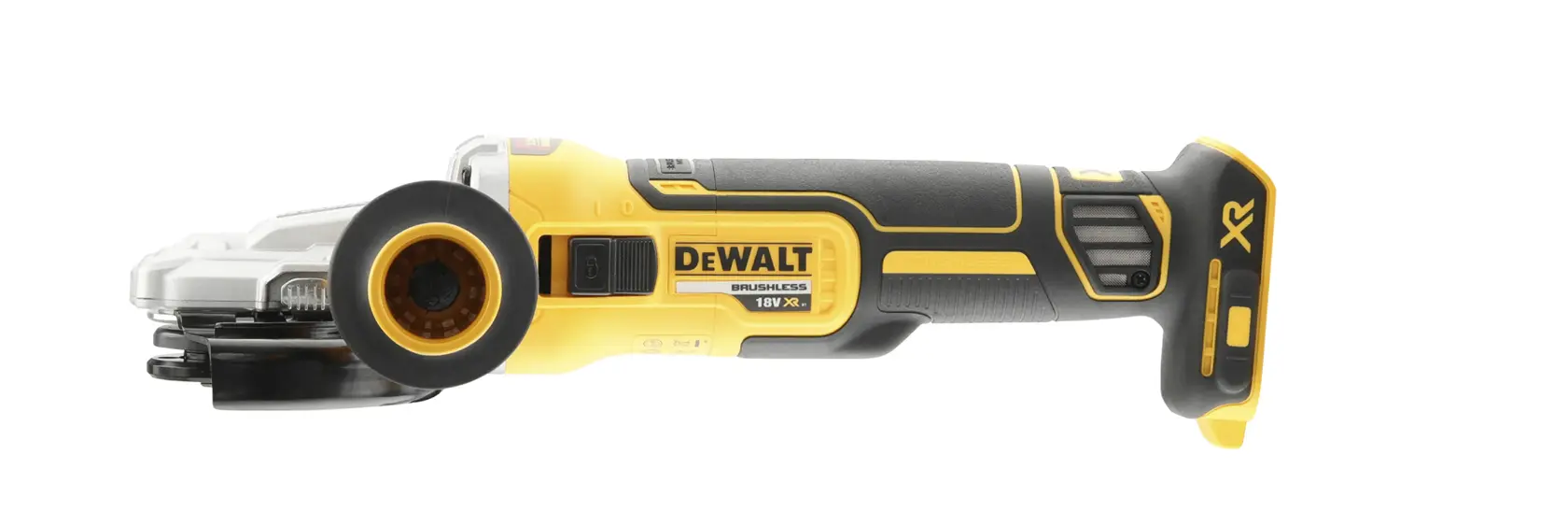 18V XR® Brushless 125mm Flat Head Angle Grinder (Tool Only)