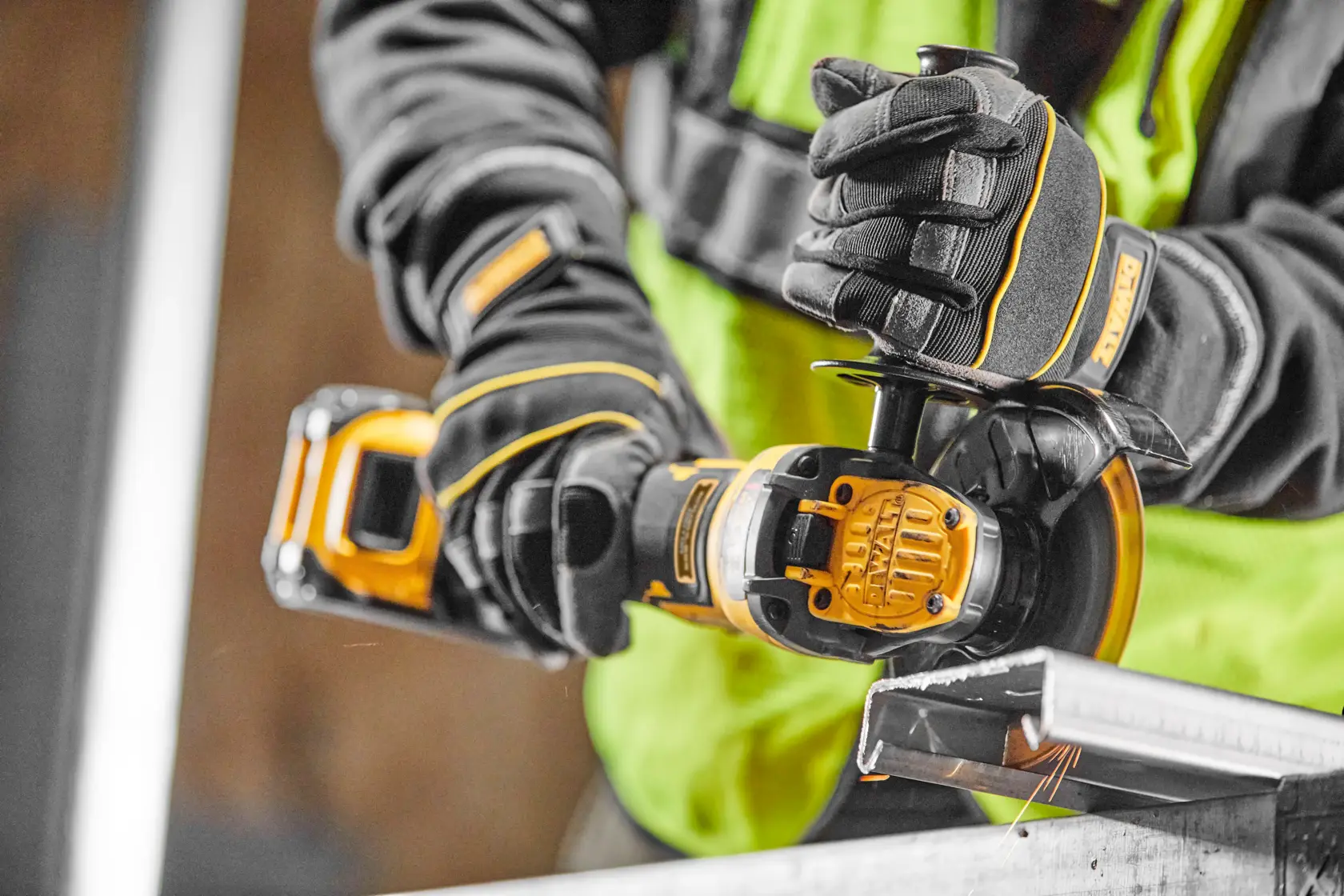18V XR® Brushless 125mm Angle Grinder - Tool Only In TSTAK®