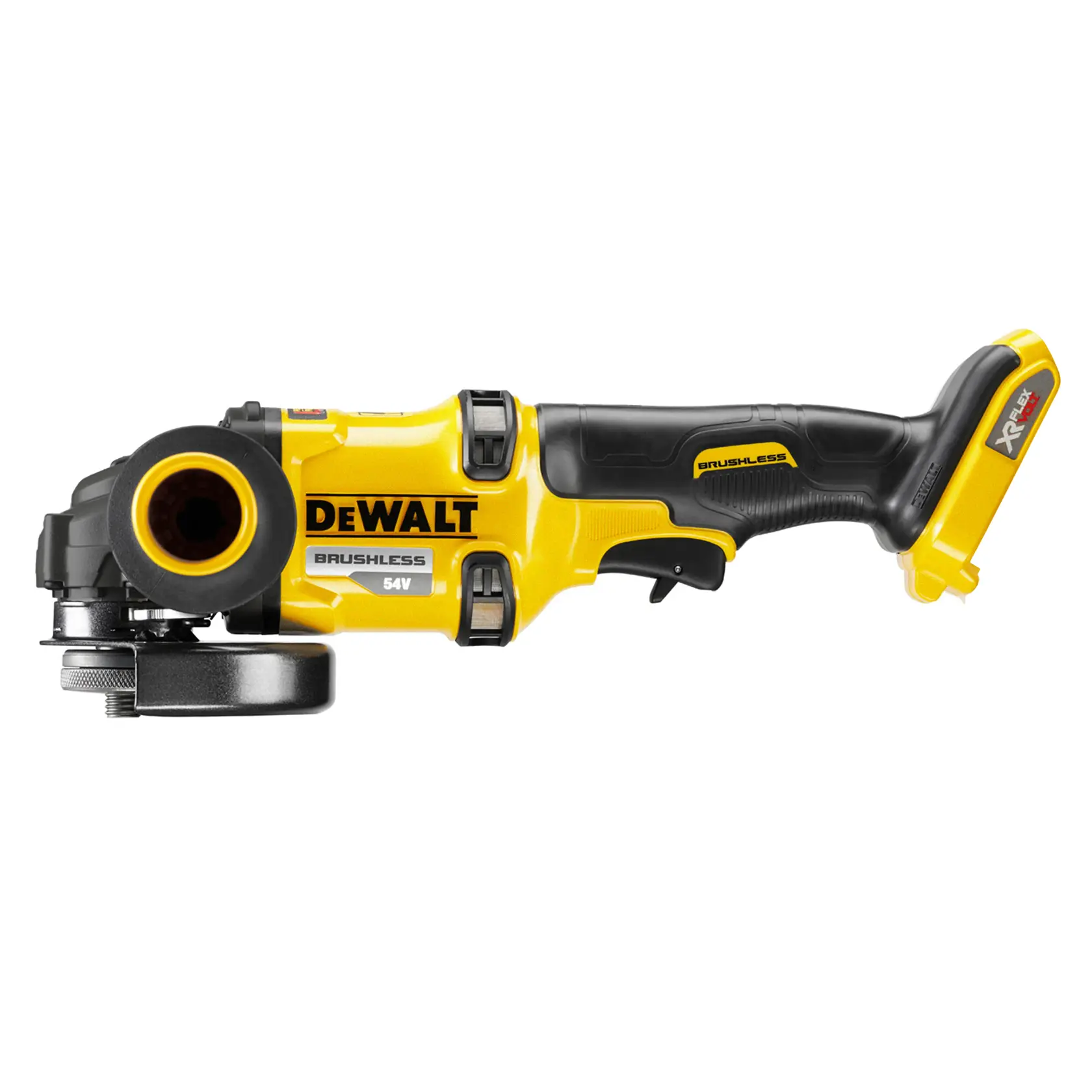 DEWALT® 54V XR Flexvolt® 125mm Side Handle Angle Grinder (Tool Only)