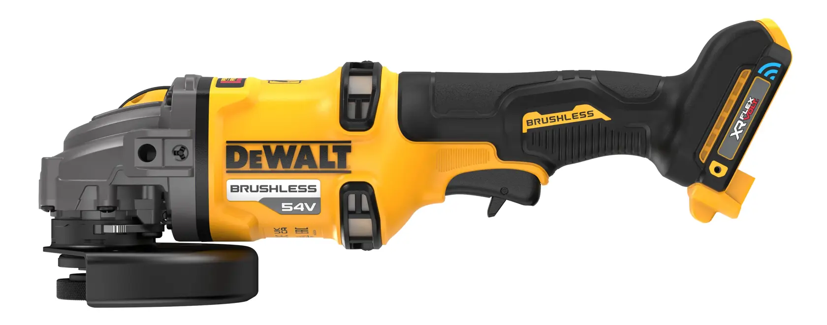 DEWALT® 54V XR Flexvolt® 125mm Side Handle Angle Grinder (Tool Only)