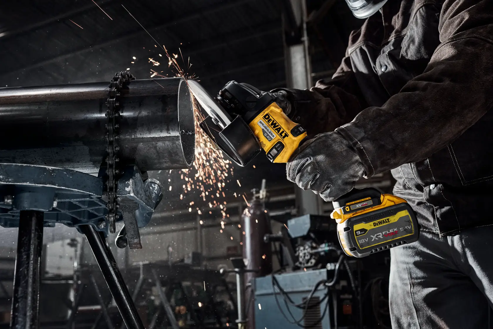 54v XR Flexvolt® 180mm Angle Grinder - Tool Only