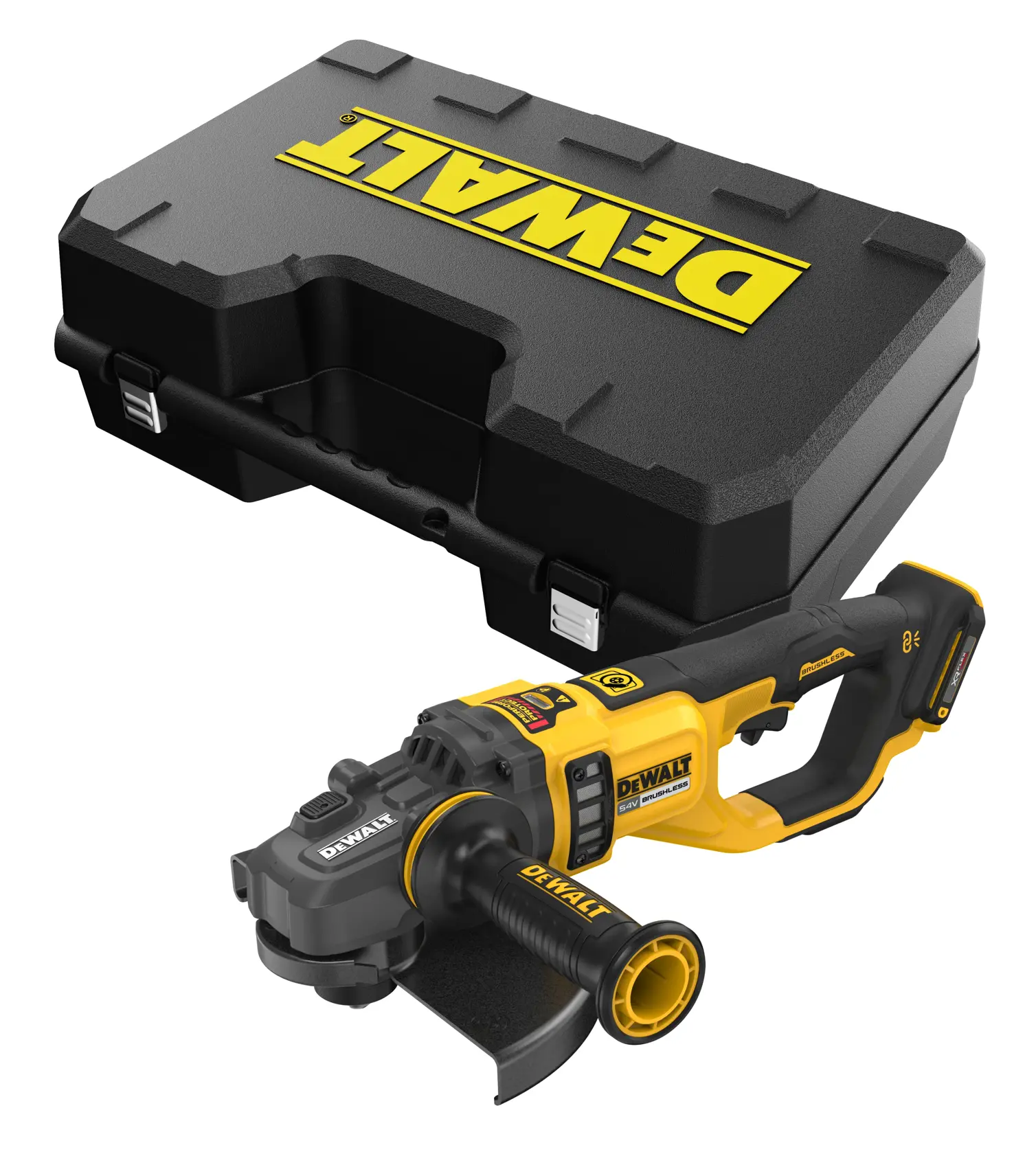 54V XR Flexvolt® 230mm Angle Grinder - Tool Only In Kit Box