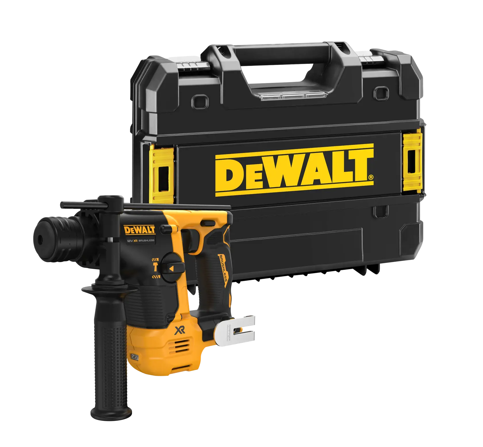 12V XR® 14mm Brushless SDS-plus Hammer Drill (bare Unit In T-stak Kitbox)
