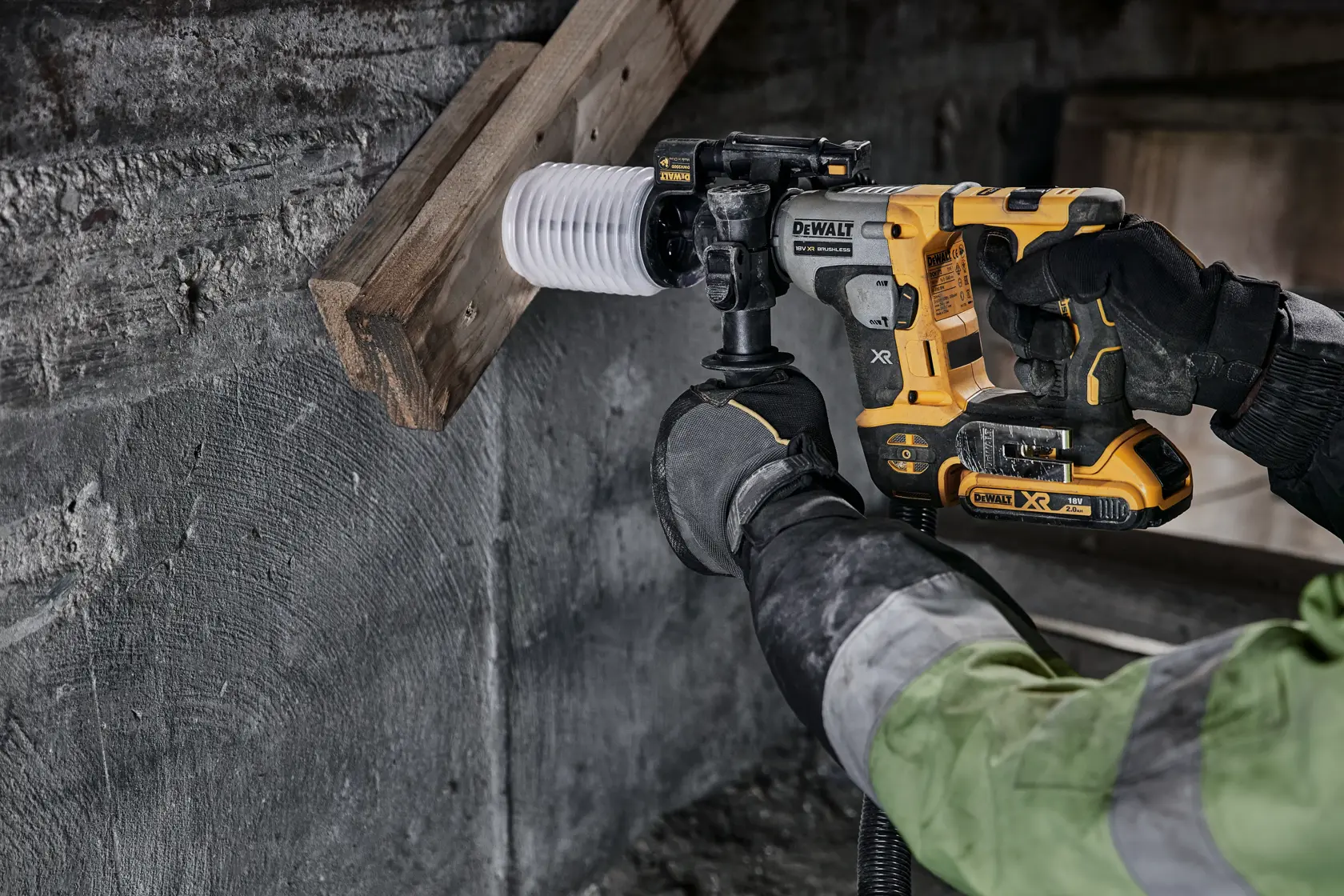 18V XR® Brushless Compact 16mm SDS PLUS Hammer Drill (Tool Only)