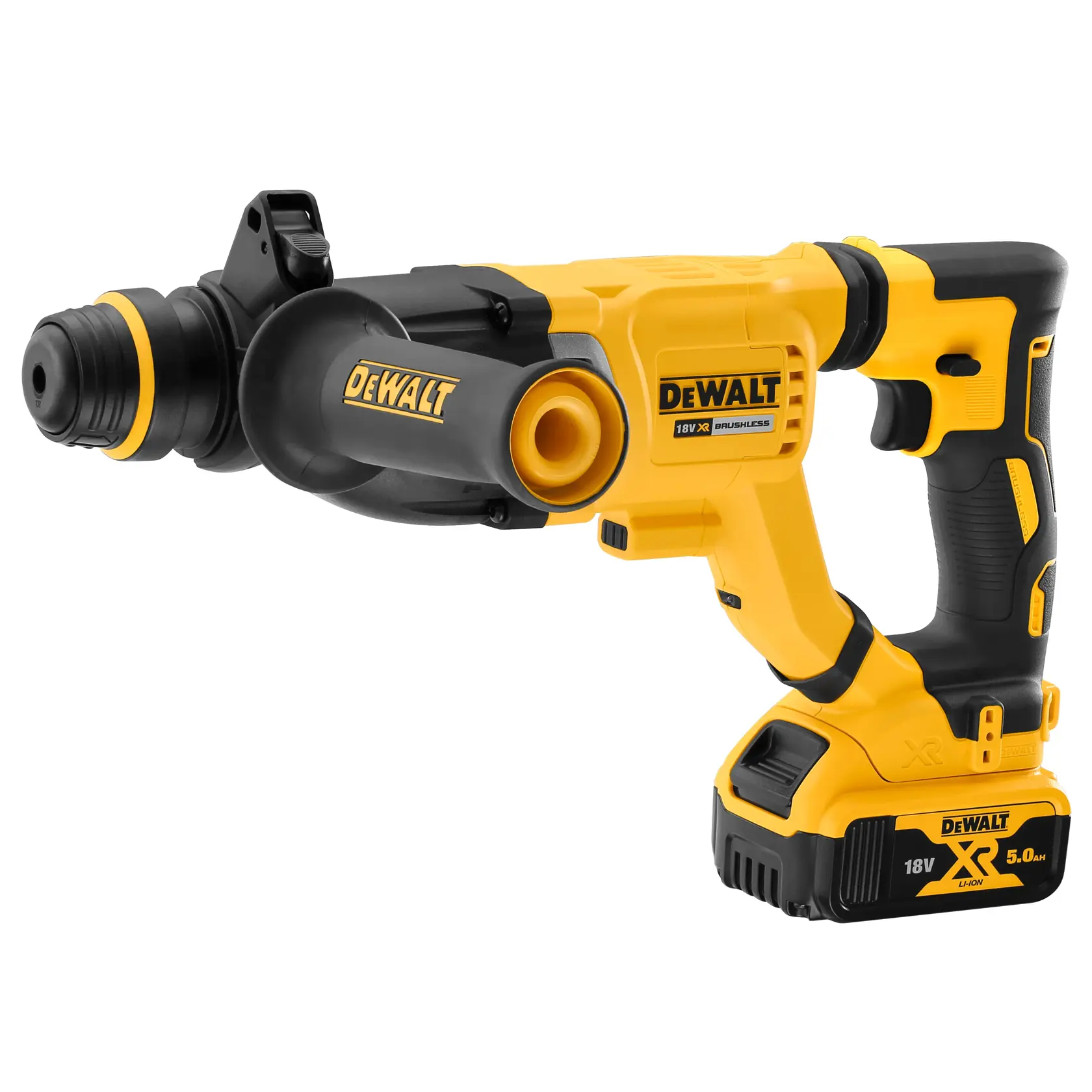 18V XR® Brushless SDS-Plus Hammer Drill (28 mm) (1 X 5 Ah)