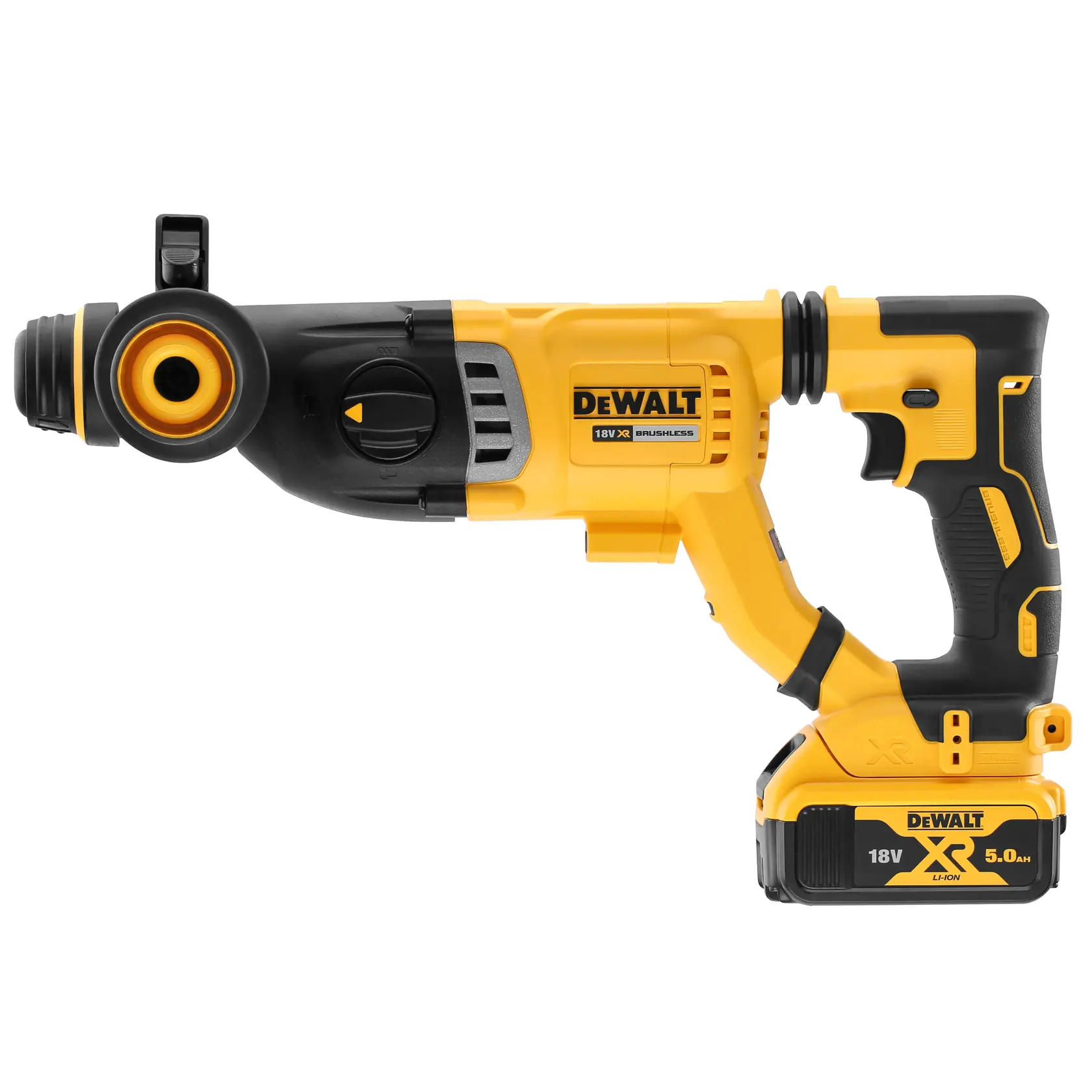 18V XR® Brushless SDS-Plus Hammer Drill (28 mm) (1 X 5 Ah)