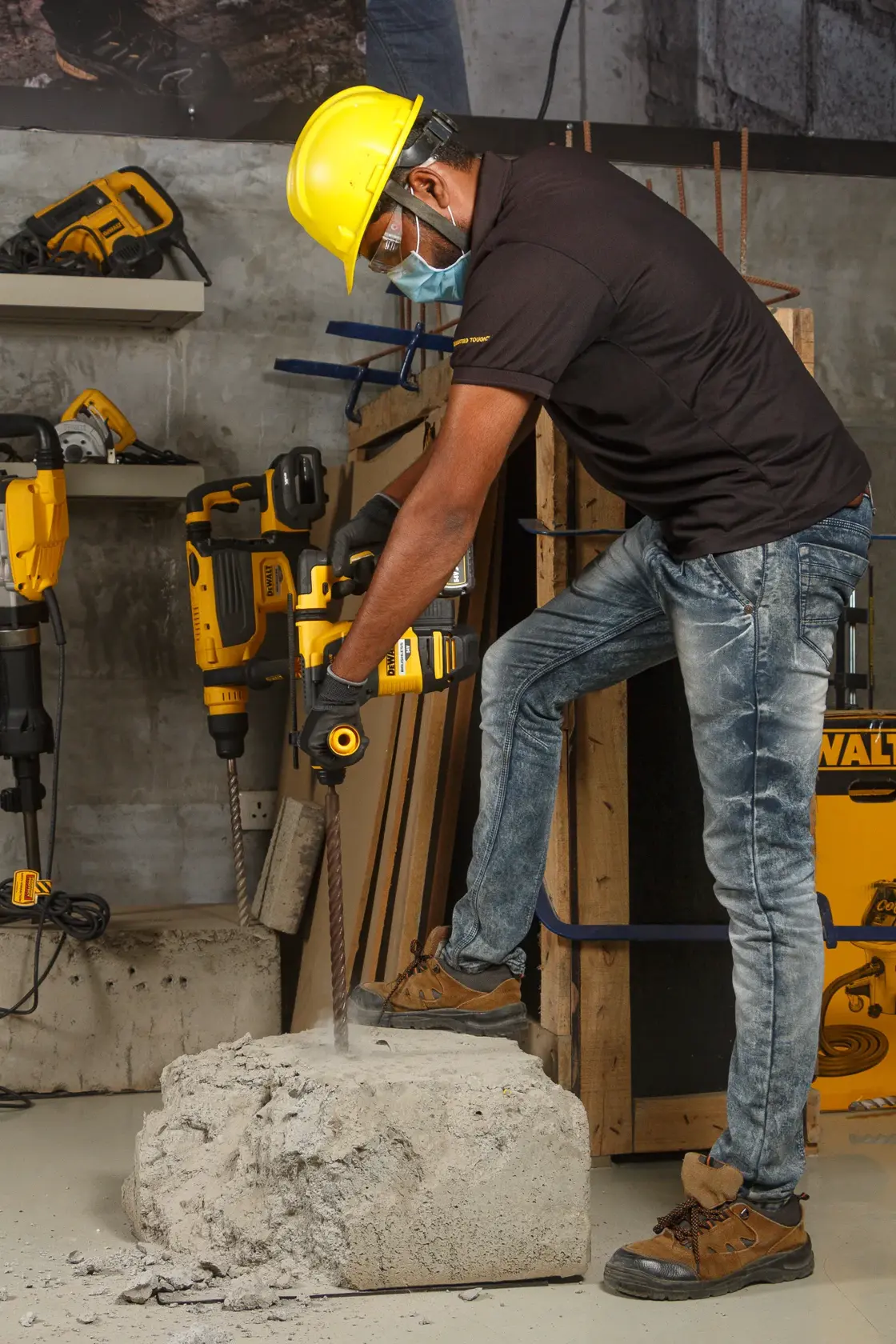 54v XR Flexvolt® Brushless 30mm SDS-plus Hammer Drill - Bare Tool Only
