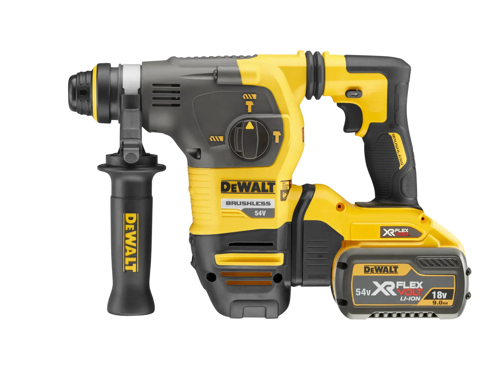 DEWALT® 54V XR® SDS Plus 300mm 3kg FLEXVOLT® - 2 X 9Ah