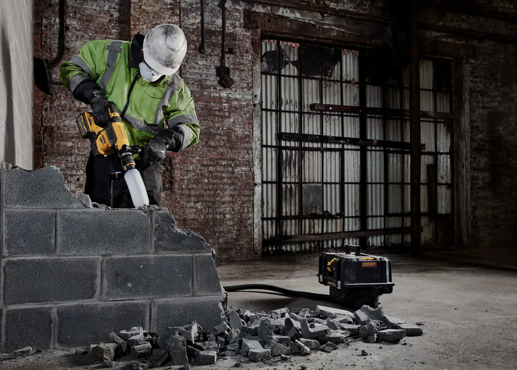 DEWALT® 54V XR FLEXVOLT® SDS Plus 32mm Rotary Hammer With QCC