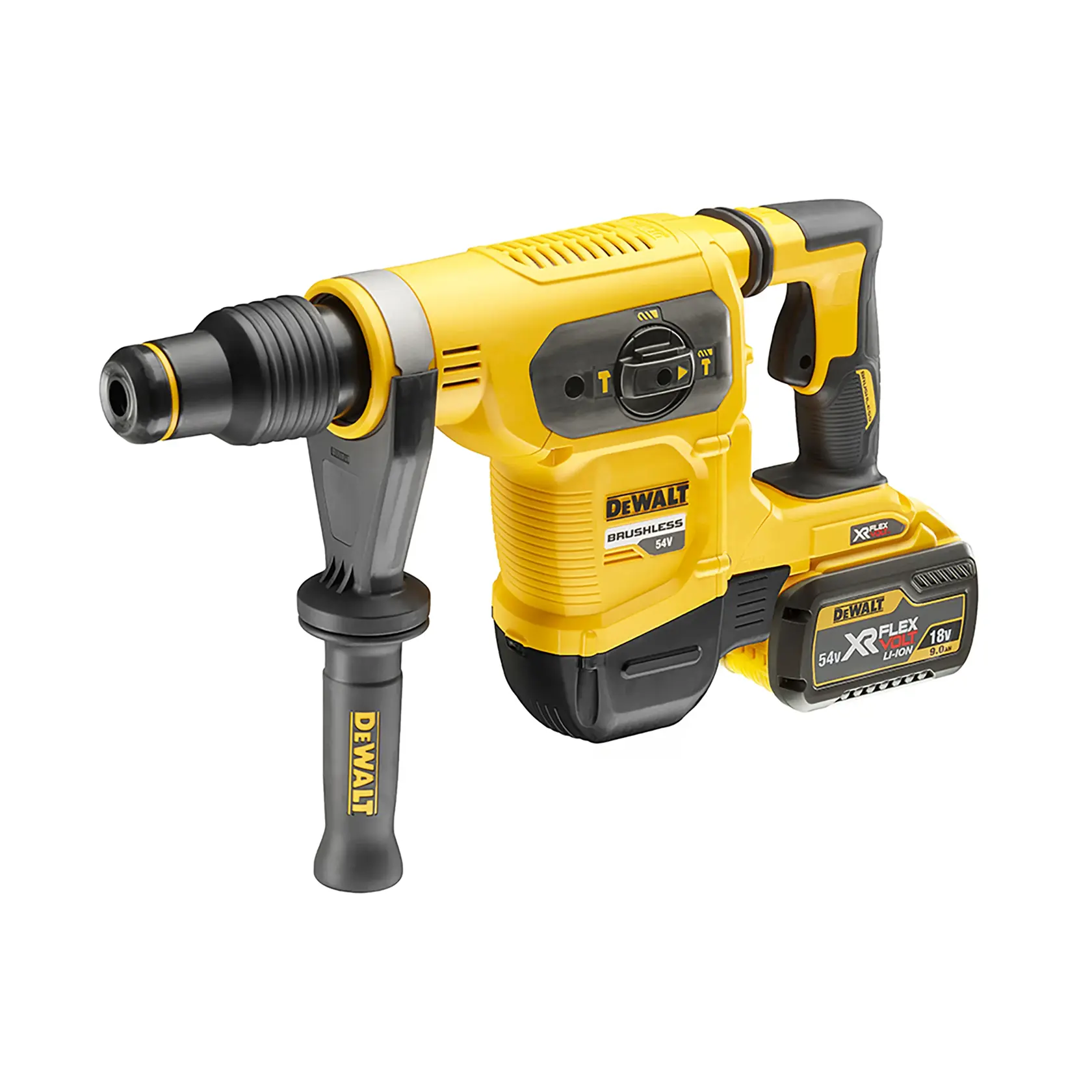 54V XR FLEXVOLT® SDS-MAX Hammer Drill (2 X 9 Ah) (40 mm)