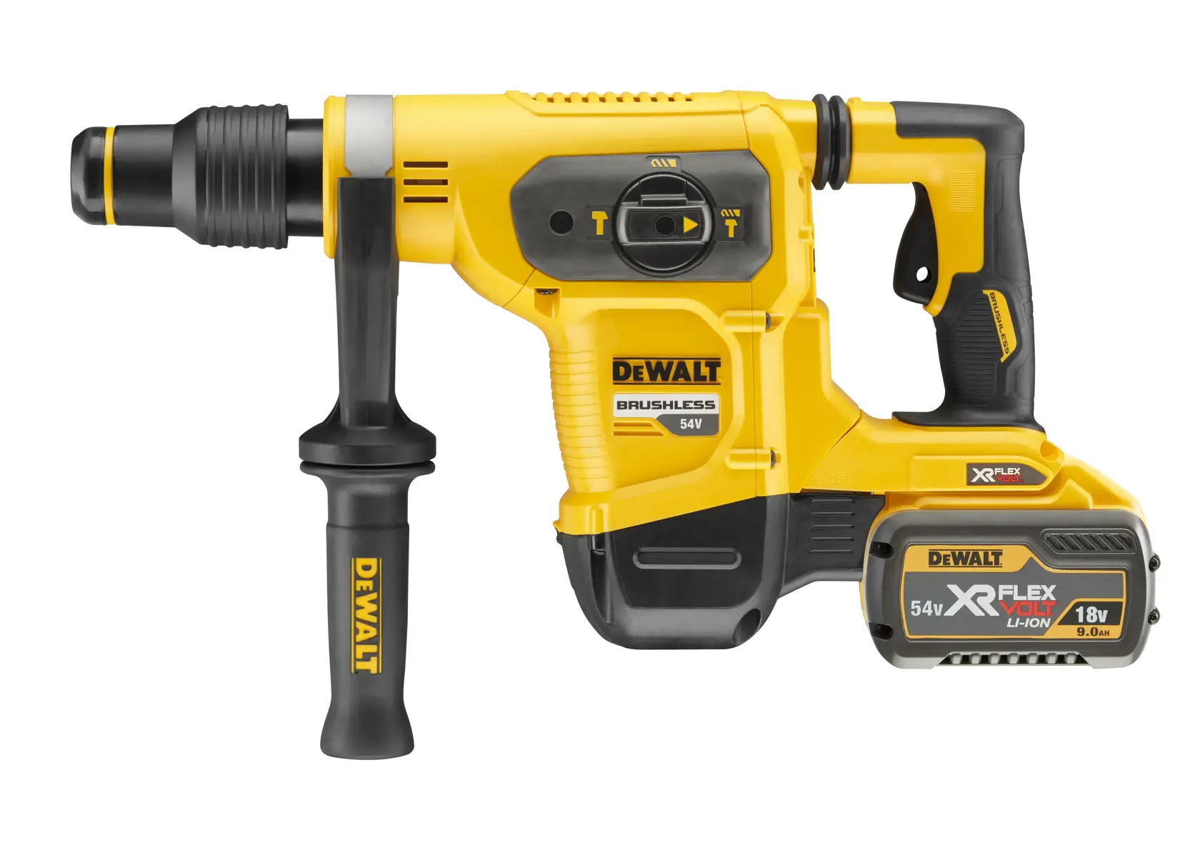 54V XR FLEXVOLT® SDS-MAX Hammer Drill (2 X 9 Ah) (40 mm)