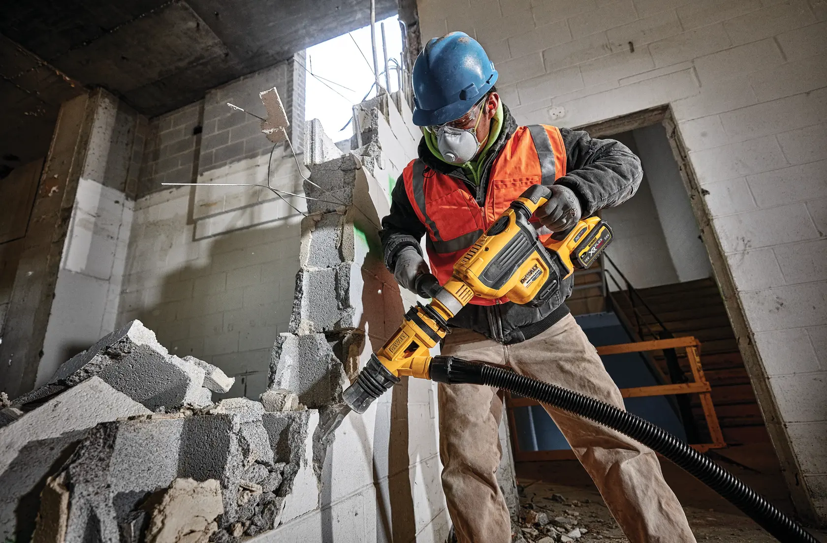 54v XR Flexvolt® 45mm SDS-MAX Hammer Drill - Bare Unit