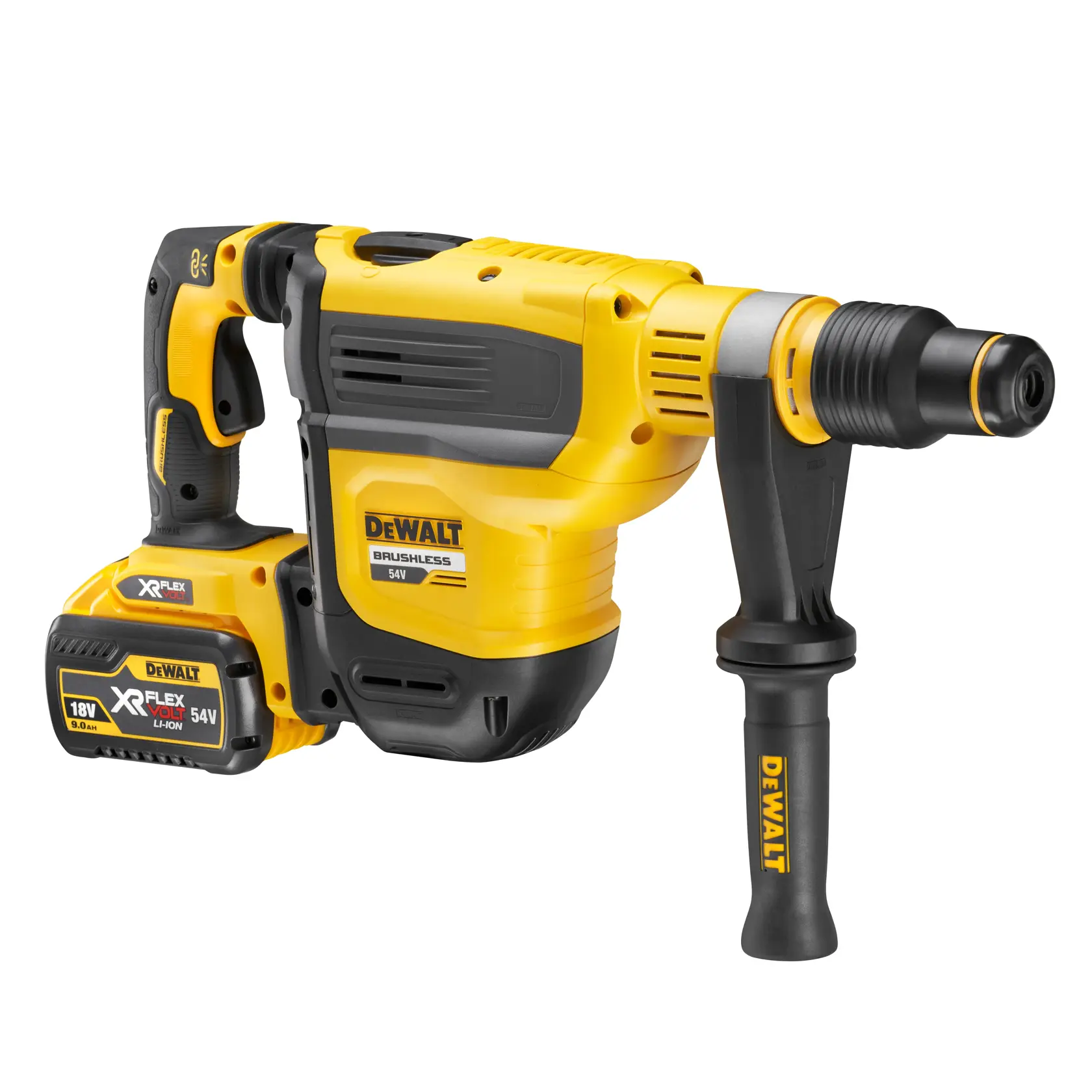54V XR FLEXVOLT® SDS-MAX Hammer Drill (2 X 9 Ah) (45 mm)
