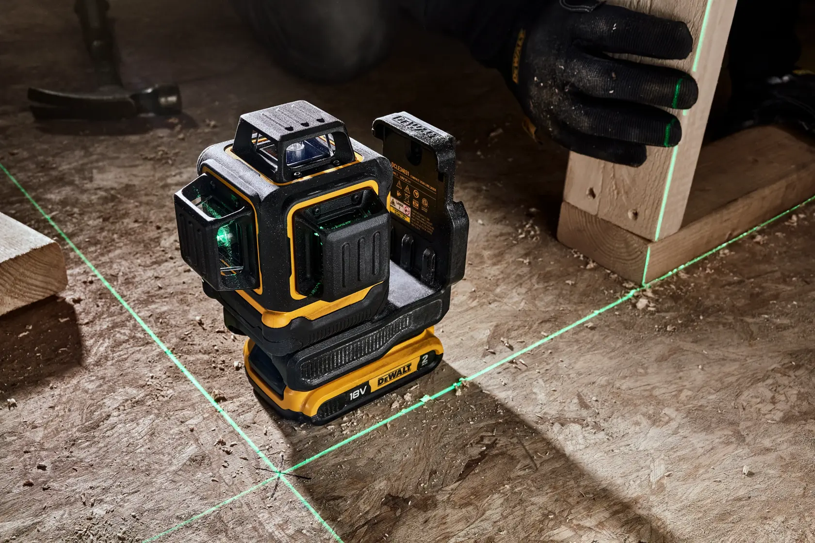 18V XR® Compact 3 x 360 Laser (Tool Only)