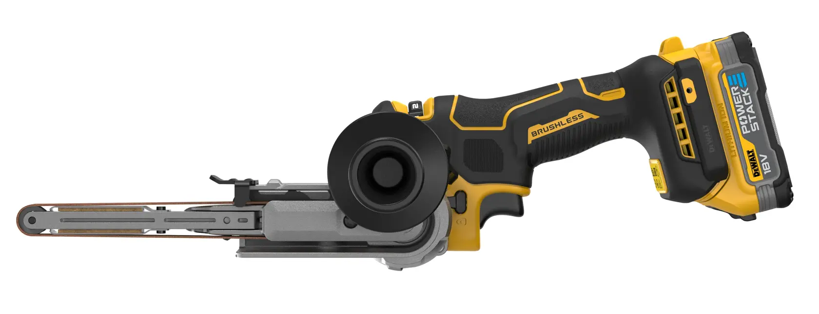 DEWALT® 18V XR® Brushless Band File - 2 x POWERSTACK 1.7Ah