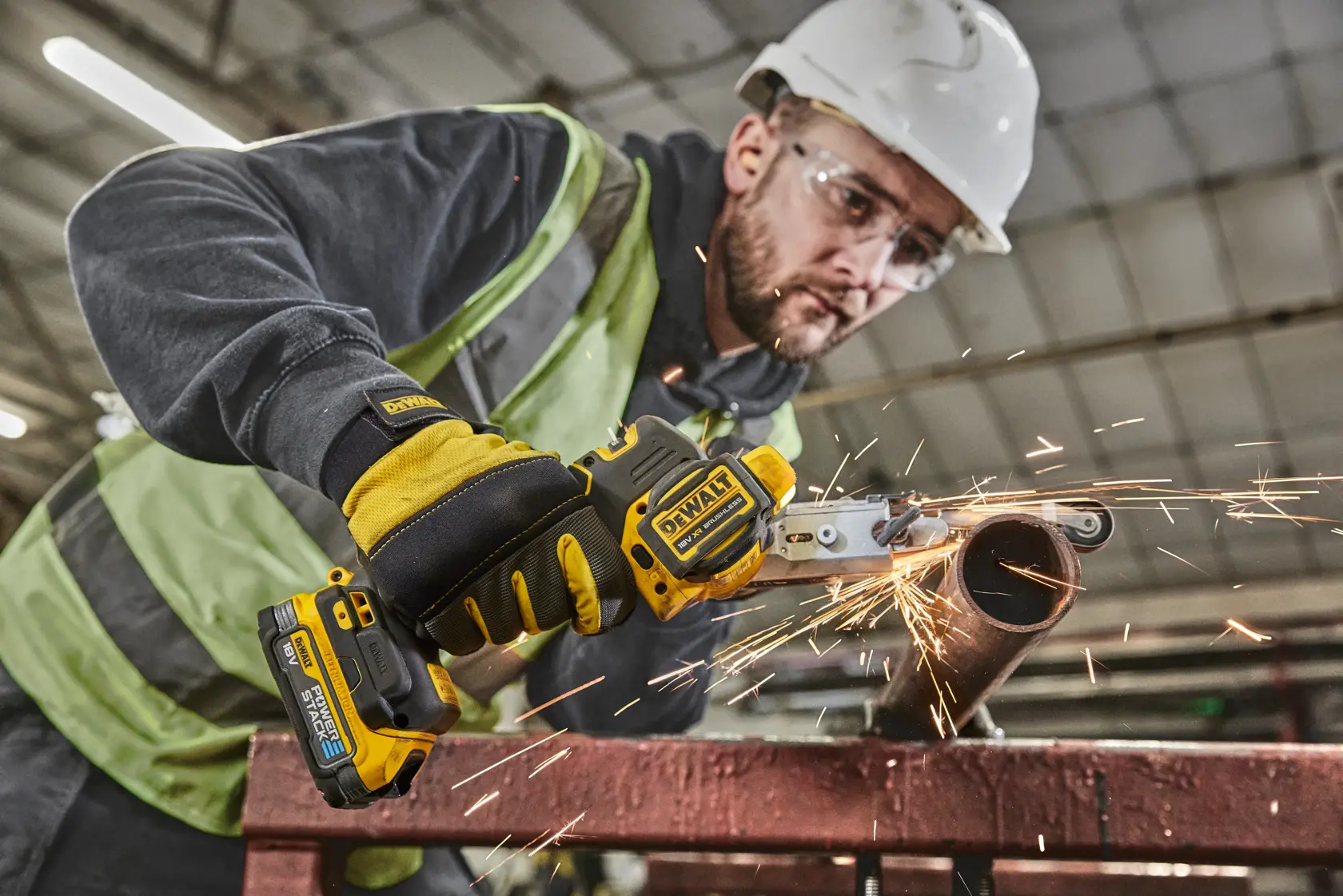 DEWALT® 18V XR® Brushless Band File - 2 x POWERSTACK 1.7Ah