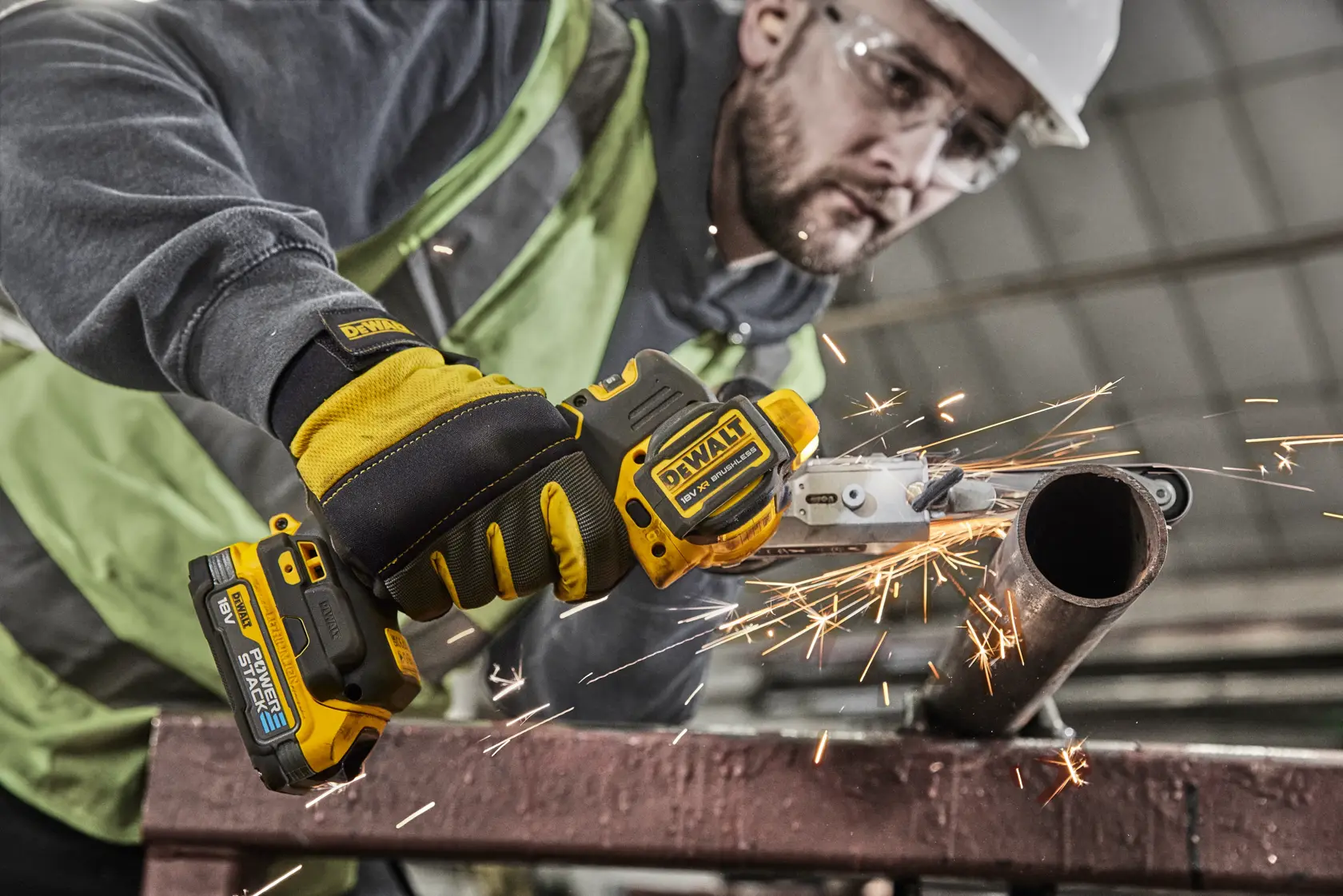 DEWALT® 18V XR® Brushless Band File - 2 x POWERSTACK 1.7Ah