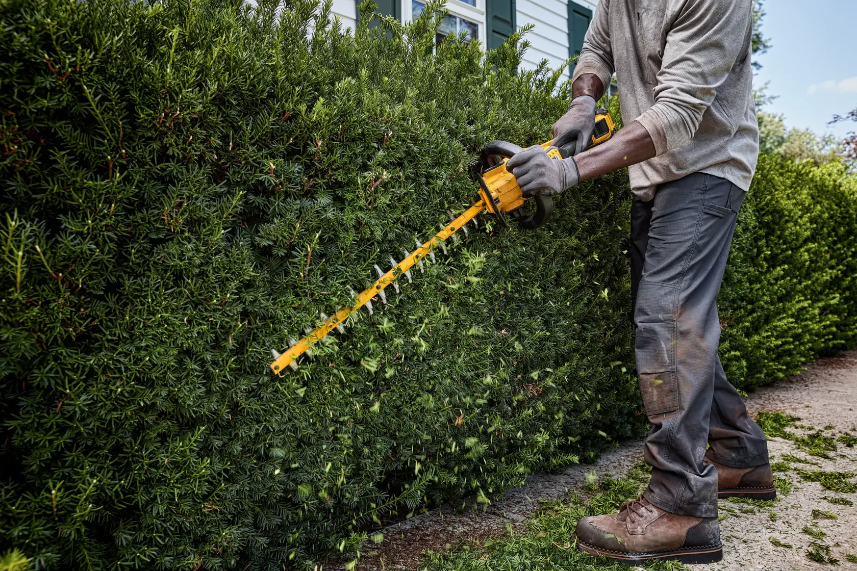 DEWALT® 54V XR FLEXVOLT® 65cm Hedge Trimmer (31mm Blade Gap) - 1 x 9Ah