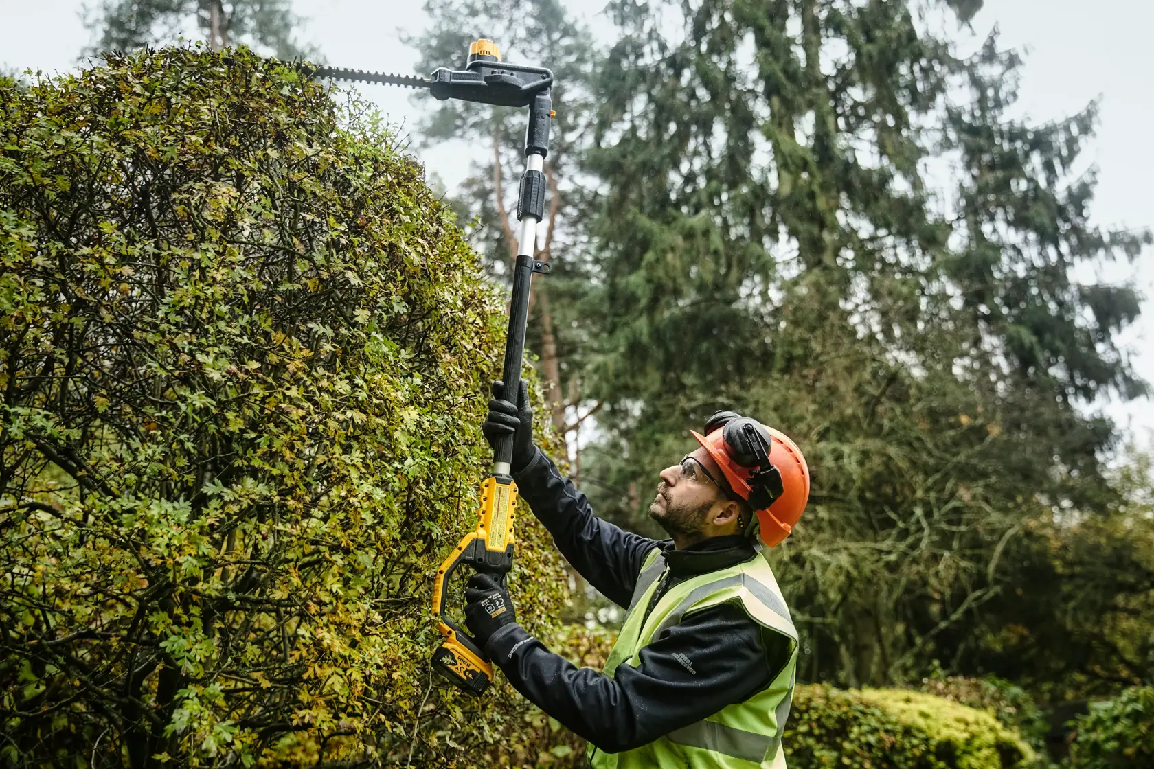DEWALT® 18V XR® Pole Hedge Trimmer - 1 x 5Ah