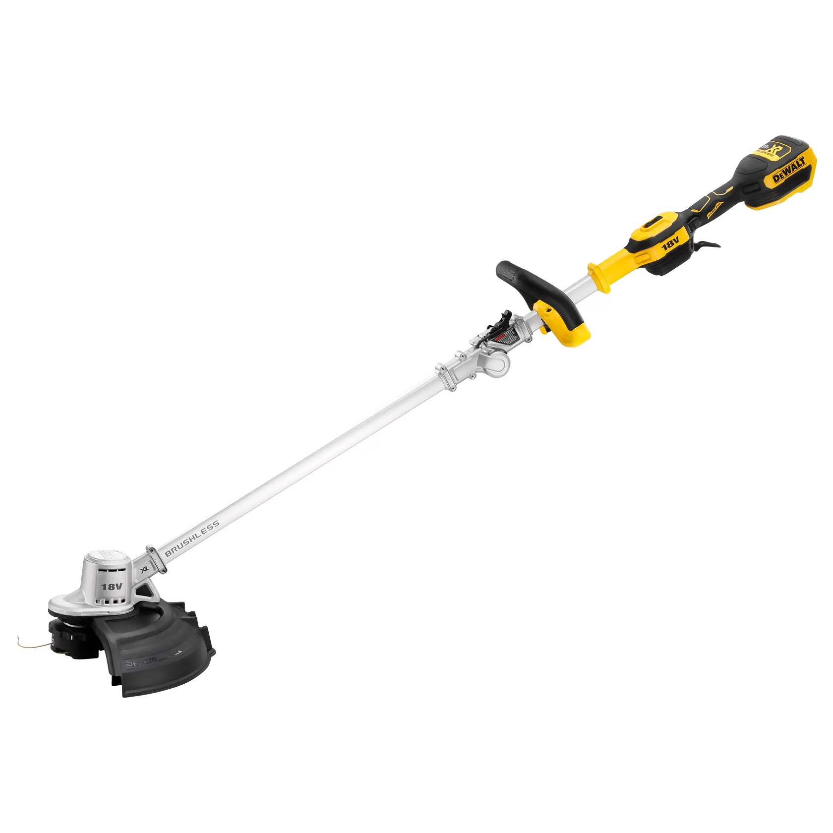 18V XR® Brushless String Trimmer With Folding Shaft - Tool Only